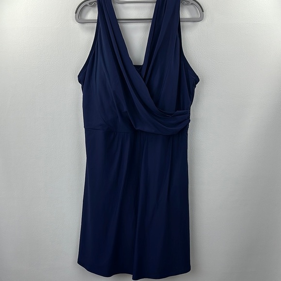 Lands End Full Coverage Skirt Length Swimsuit - Picture 1 of 11